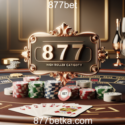 High Roller: A Experiência de Apostas de Alto Nível no 877bet